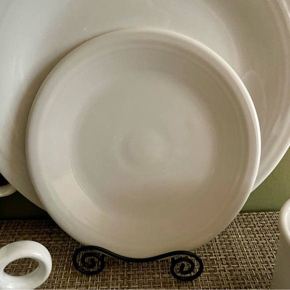 Fiestaware Fiesta White 7.5” Dessert Plate - Never Used - Picture 1 of 4